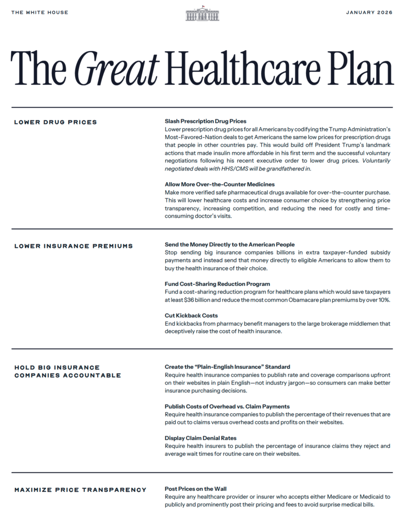 The Great Healthcare Plan - President Trump