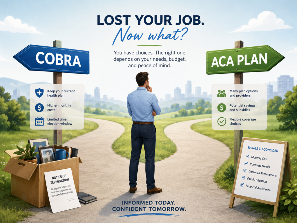 Job Gone? COBRA vs ACA Plan