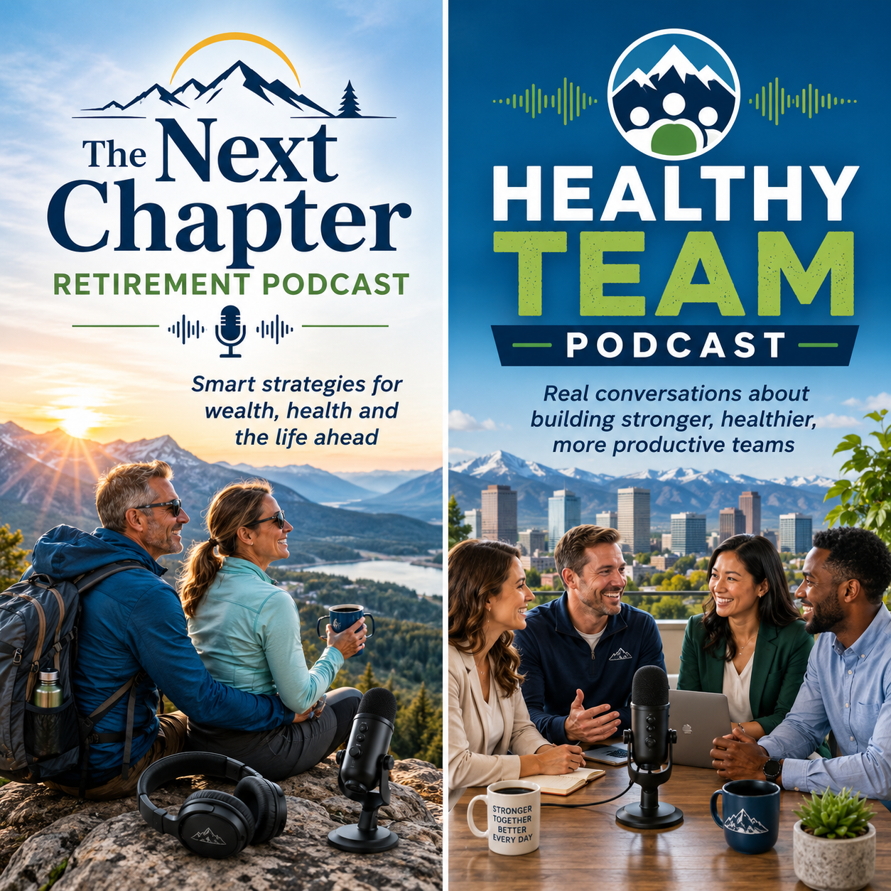 The Next Chapter Retirement Podcast and Healthy Team Podcast - Provided by Colorado Health Insurance Brokers